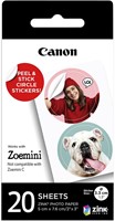 Fotopapier Canon Zink ZP-2030-2C 5x7.6cm 20vel 20 Vel