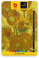 Kleurpotlood Bruynzeel Van Gogh blik 12st ass 12 Stuk