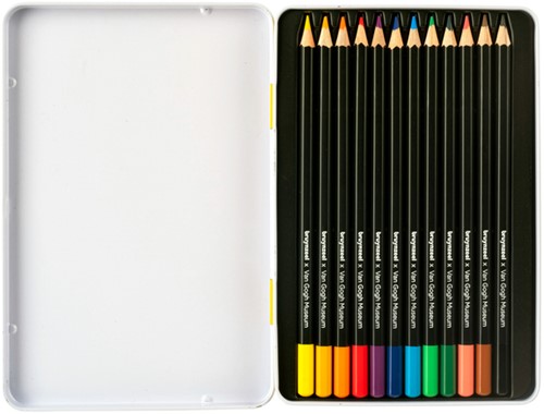 Kleurpotlood Bruynzeel Van Gogh Museum 12 kleuren 12 Stuk-2