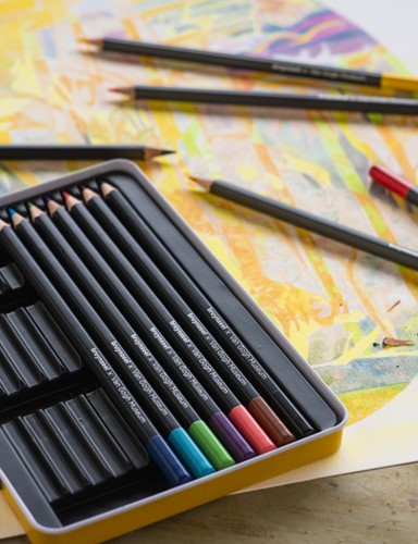 Kleurpotlood Bruynzeel Van Gogh Museum 12 kleuren 12 Stuk-3