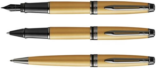 Vulpen Waterman Expert RT F metallic lak goud 1 Stuk-2
