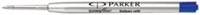Balpenvulling Parker Quinkflow M 3st blauw 3 Stuk-1