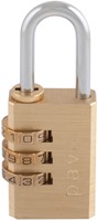 Hangslot Pavo met cijferslot 41x28x12mm 1 Stuk-3