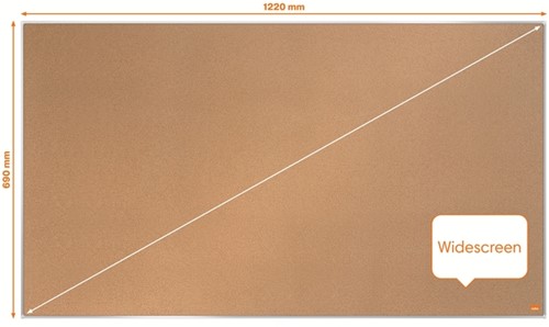 Prikbord Nobo Impression Pro wide 69x122cm kurk 1 Stuk-3