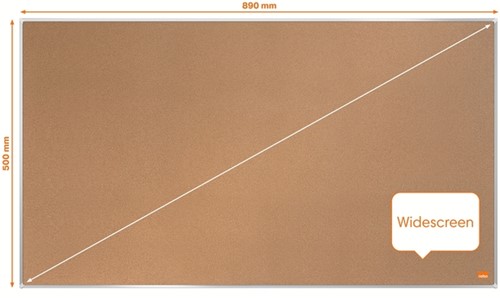 Prikbord Nobo Impression Pro wide 50x89cm kurk 1 Stuk-3
