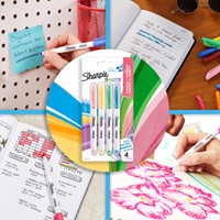 Markeerstift Sharpie S-note 12st assorti 12 Stuk-6