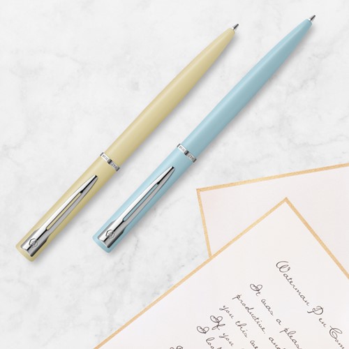 Balpen Waterman Allure CT M pastel blauw 1 Stuk-3