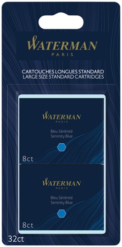 Inktpatroon Waterman internationaal 32st Floridabl 32 Stuk