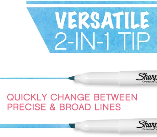 Markeerstift Sharpie S-note 4st assorti 4 Stuk-3