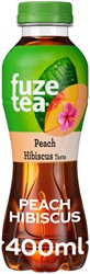 Frisdrank Fuzetea peach hibiscus petfles 400ml 400 Milliliter