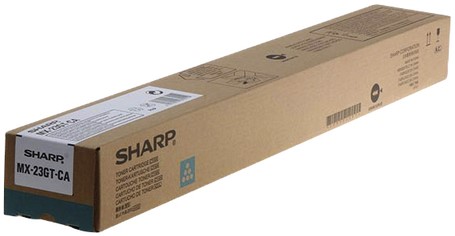 Tonercartridge Sharp MX-23GTCA blauw 1 Stuk