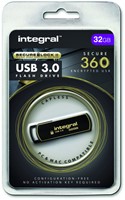 USB stick 3.0 Integral Secure 360 USB-A 32GB zw 1 Stuk-2