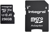 Geheugenkaart Integral microSDXC 256GB 1 Stuk