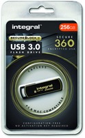 USB stick 3.0 Integral Secure 360 USB-A 256GB zw 1 Stuk-2