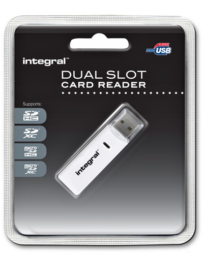 Kaartlezer Integral 2.0 USB-A SD-microSD 1 Stuk-2