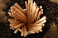 Roerstaafjes Biaretto hout 11cm 2000 stuks 2000 Stuk-1