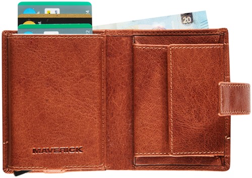 Kaarthouder Mav Rough Gear sup comp RFID cognac 1 Doos-2