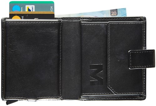 Kaarthouder Mav All Black compact RFID zwart 1 Doos-2