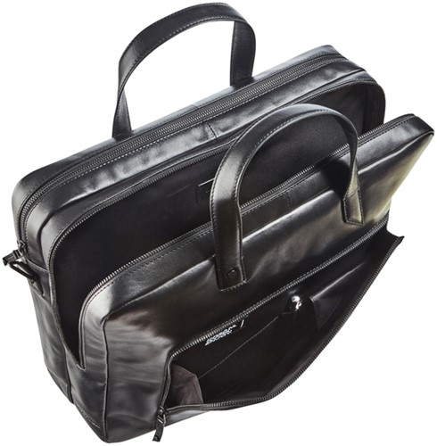 Businesstas Mav All Black laptopvak zwart 1 Zak-3