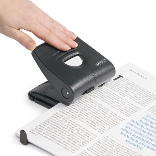 Perforator Rapesco Germ-Savvy 827-P 2gaats zwart 1 Stuk-2