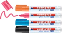Viltstift edding 95 glasbord incl zwart assorti 1 Set-2