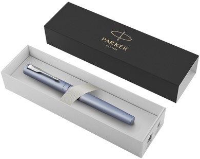 Rollerpen Parker Vector XL M zilverblauw 1 Stuk-2