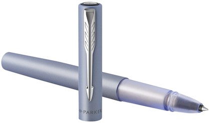 Rollerpen Parker Vector XL M zilverblauw 1 Stuk-1