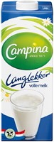 Campina LangLekker Volle Melk pak 1ltr 1 Liter