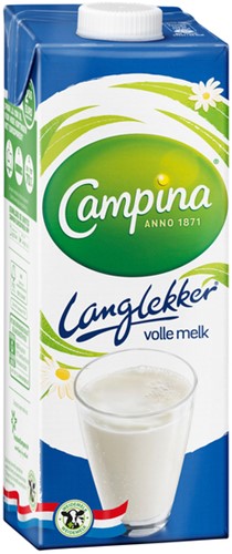 Campina LangLekker Volle Melk pak 1ltr 1 Liter-2
