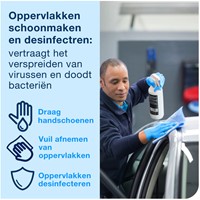 Reinigingsdoek Tork W4 gevouwen wit 530179 4 pak-1