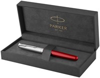 Rollerpen Parker Sonnet Sand Blasted mtl Red  F 1 Stuk-2