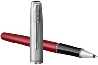 Rollerpen Parker Sonnet Sand Blasted mtl Red  F 1 Stuk-2