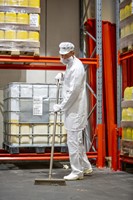 Vikan combiveger wit hard/zachte vezels 410mm 1 Stuk-2