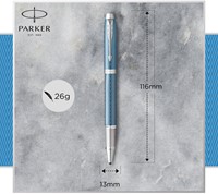Rollerpen Parker IM Premium CT F blauw 1 Stuk-6