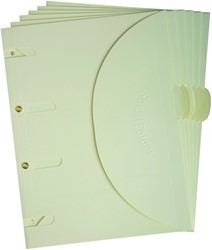 Smartfolder geperforeerde opbergmappen A4 be 6st 6 Stuk