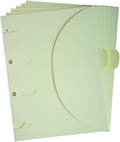 Smartfolder geperforeerde opbergmappen A4 be 6st 6 Stuk