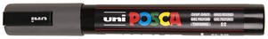 Paintmarker Uni POSCA PC5M M diepgrijs 1 Stuk