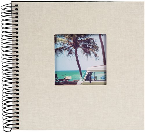 Spiraalalbum Bella Vista sandgrey 1 PAK