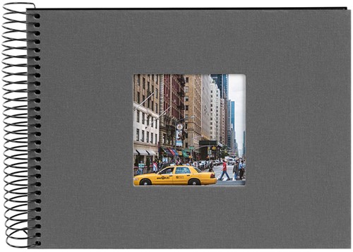 Spiraalalbum Bella Vista grey 1 PAK