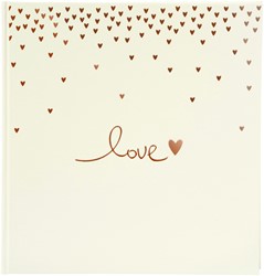 Trouwplakalbum Raining Hearts peach 1 PAK