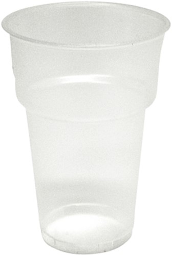 Beker IEZZY bier 250ml pp transparant 50 Stuk