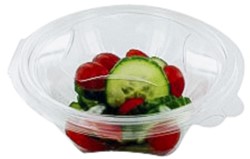 Saladebak IEZZY 375ml rond rpet 50 Stuk