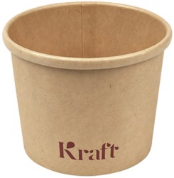 SoepBeker IEZZY 350ml D 98mm kraft 25 Stuk