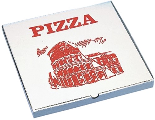 Pizzadoos IEZZY 33cmx33x3cm vierkant 100 stuks 100 Stuk