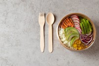 Saladebakdeksel IEZZY D 185mm rpet 50 Stuk-2