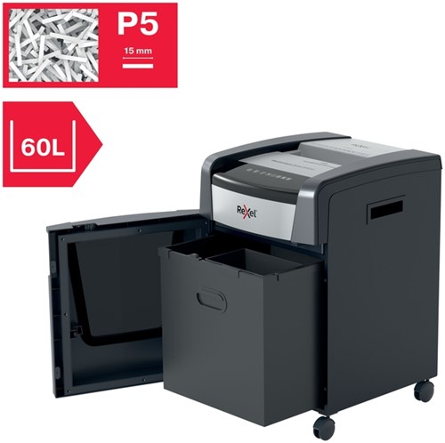 Papiervernietiger Rexel Momentum XP514 2x15mm 1 Stuk-5