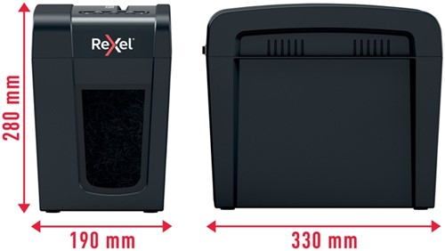 Papiervernietiger Rexel Secure X6-SL 4x40mm 1 Stuk-16