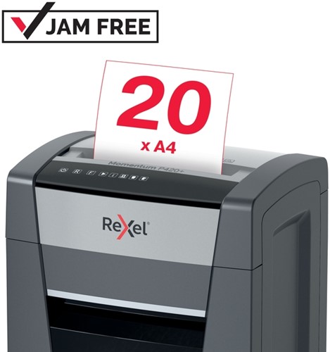 Papiervernietiger Rexel Momentum P420 4x35mm 1 Stuk-2