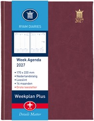 Agenda 2027 Ryam Weekplan groot letter 7d/2p ass 1 Stuk