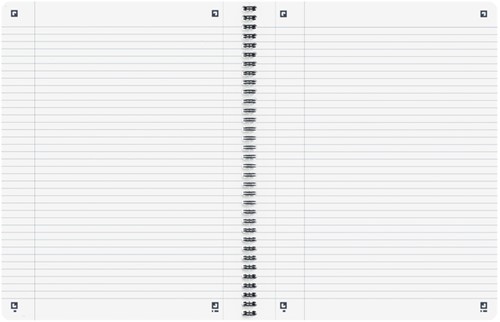 Spiraalblok Oxf Origin A4+ lijn 140pag 90gr zwart 1 Stuk-3